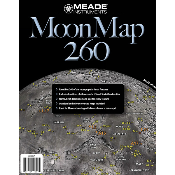 Meade Mondkarte 260