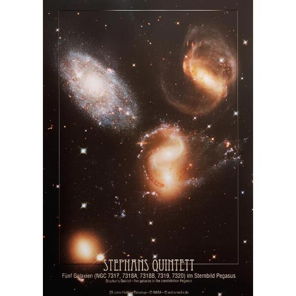 AstroMedia Poster Stephans Quintett