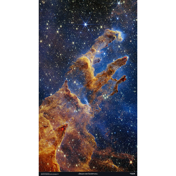 Astronomie-Verlag Poster Pilastri della Creazione 56cm × 100cm