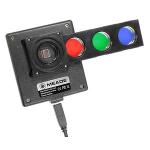 Meade DSI III PRO Deep-Sky-Kamera mit RGB Filtersatz und Autostar Suite Software