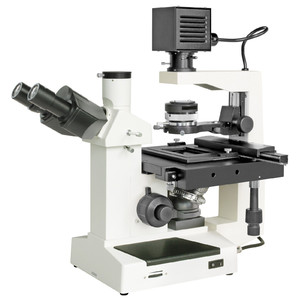Bresser Microscop inversat Science IVM 401, invers, trino, 100x - 400x