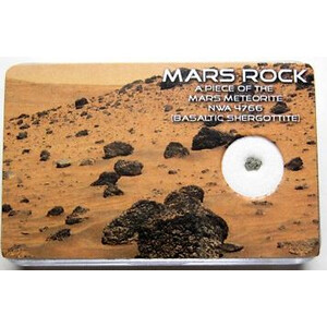 Meteoríto de Marte autêntico NWA 4766