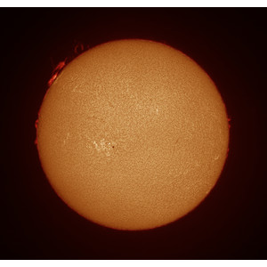 Lunt Solar Systems Telescopio solar Lunt ST 60/500 LS60T Ha B1200 C PT OTA