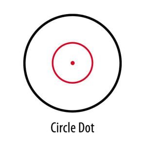 Leupold Zielfernrohr Prismatic 1x14, matt, Circle Dot Absehen, beleuchtet