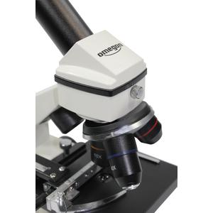 Omegon Microscópio Mikroskopier-Set, MonoView 1200x,  Kamera, Mikroskopie Standardwerk, Präparationsausrüstung