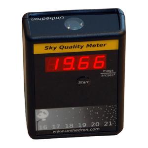 Photomètre Unihedron Sky Quality Meter - Appareil de mesure de la qualité du ciel, avec lentille (version L)