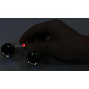 Omegon 3x25 opera glasses with reading lamp