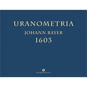 KunstSchätzeVerlag Uranometria van Johann Bayer, incl. begeleidend boekje (Duits)