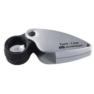 Schweizer Magnifying glass Tech-Line 8X folding magnifier