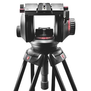 Manfrotto 2-way-panheads 509HD Pro Fluid video tilt head with 100mm half ball and 509PLONG