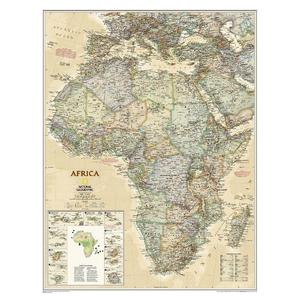 National Geographic Kontinent-Karte Afrika
