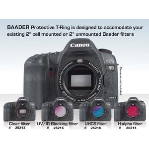 Baader Adattore Fotocamera Anello T Protective CANON DSLR con filtro a banda stretta  H-alpha 7nm integrato