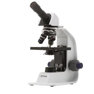 Optika Microscopio B-153, mono, DIN, achro, Kreutztisch, 40x-600x, LED1W