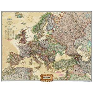 National Geographic Harta politică a Europei laminată