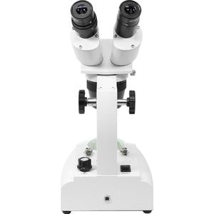 Omegon StereoView microscoop, opvallend en doorvallend licht, 80x, LED