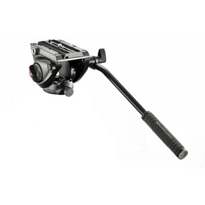 Manfrotto 2-way-panheads MVH500AH fluid video tilt head, flat base