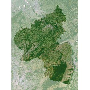 Planet Observer regiokaart Rijnland-Palts