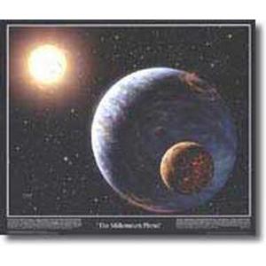 Poster The Millenium Planet - HANDSIGNIERT