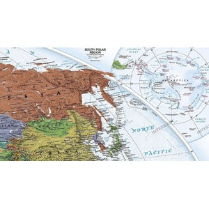 National Geographic Mappa del Mondo Planisfero politico decorativo grande