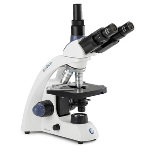 Euromex Mikroskop BioBlue, BB.4243, trino, DIN, semiplan, 40x-600x, 10x/18, NeoLED, 1W