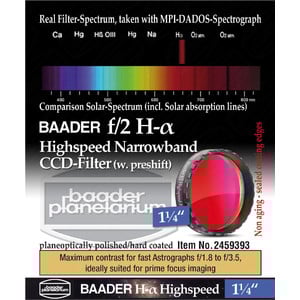 Baader H-alpha Highspeed f/2 1,25"