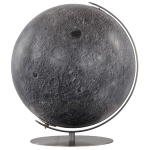 Columbus Globo Moon globe, 51cm, hand-finished