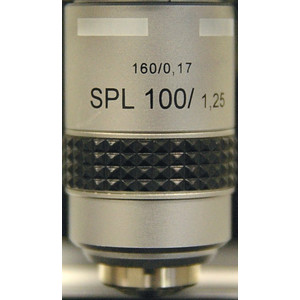 Hund objetivo Spl 100 / 1.25 to 0.60 dark-field objective for upright microscopes