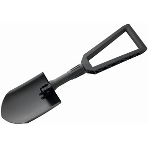 Herbertz Folding spade, black, 615200