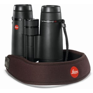 Leica Tracolla in neoprene chocolate brown