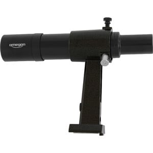 Omegon 6x30 finder scope, black