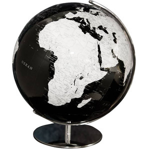 Columbus Globus Artline black mit Swarovski Edelsteinen 40 cm