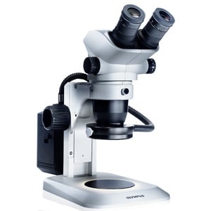 Microscope stéréo zoom Olympus SZ51, pour éclairage annulaire, bino