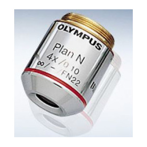 Evident Olympus PLN 4X/0.1 Obiektyw planachromatyczny
