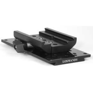 Losmandy Male D Series Plate to Female V Series Saddle Plate