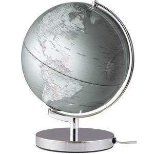 emform Globe Terra Silver Light 25cm