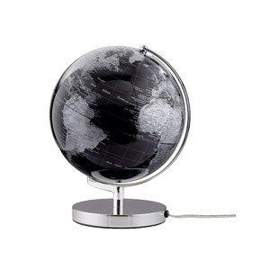 emform 24cm globus wereldbollen wereldbol globen lehrmaterial tischglobus metall resiako ichliebedesign