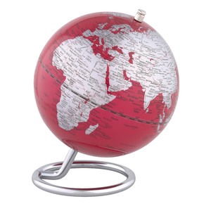 emform Mini globe Galilei Red 13cm