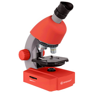 Bresser Junior Mikroskop 40x-640x, czerwony