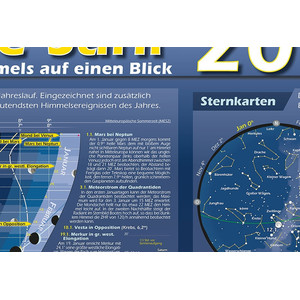Astronomie-Verlag Poster Das Astronomische Jahr 2017
