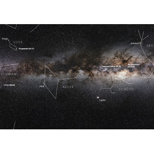 Astronomie-Verlag Poster Unsere Milchstraße