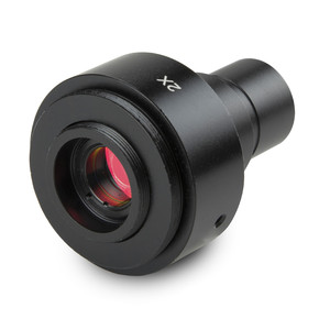 Adaptateur appareil-photo Euromex AE.5130, Universal SLR adapter 2x f. 23.2 mm Tubus