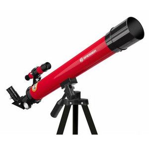 Bresser Junior Telescópio AC 45/ 600 AZ vermelho