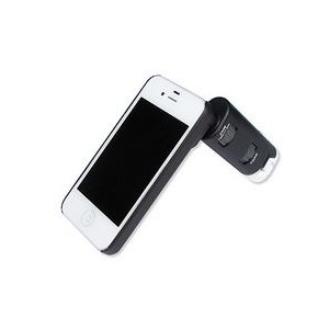 Carson MM-250 smartphone microscope + iPhone / 4S Adapter