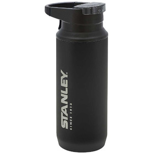 Stanley Mountain thermos flask with mug, 0.35l, black