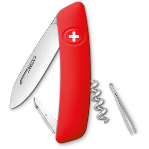 SWIZA Noże Szwajcarski scyzoryk kieszonkowy D01 czerwony