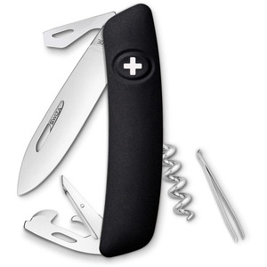 SWIZA Faca D03 Swiss Army Knife, black