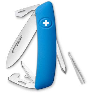 SWIZA Knives D04 Swiss Army Knife, blue