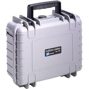 B+W Type 1000 case, grey/foam lined