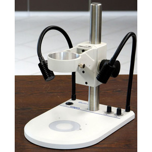 Pulch+Lorenz Stand column MikstaLED M 2 microscope spots, with transmitted lighting