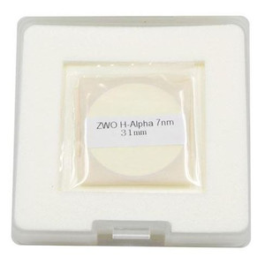 ZWO filtro H-alfa 7 nm 31 mm senza montatura